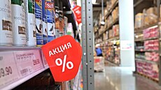 Nálada Rus� se p�izp�sobuje probíhající válce a panické nákupy nejsou na po�adu...