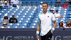 Jií Leheka na turnaji v Cincinnati.