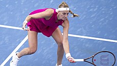 Petra Kvitová na turnaji v Cincinnati.