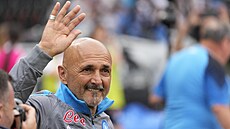 Nový trenér italské reprezentace Luciano Spalletti je�t� v barvách Neapole.