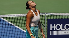 Aryna Sabalenková v semifinále turnaje v Cincinnati