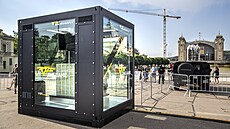 Na praském Výstaviti v Holeovicích se objevil Kazmv trezor, ve kterém se má...