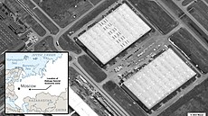 USA zveejnily satelitní snímky továrny na íránské drony, které Rusko staví v...