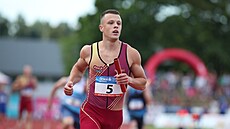 Český sprinter Ondřej Macík.