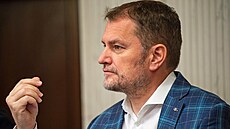 P�edseda slovenské strany OLaNO Igor Matovi� (16. kv�tna 2023)