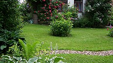 Zahrad ak rím paní Kláe zstává i po 24 letech, co svou zahradu zaali s...