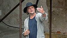 Jan Pachl b�hem natá�ení seriálu Oktopus (2023)