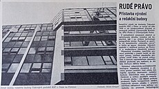 P�ístavba Rudého práva se stav�la sedm let.
