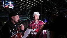 David Kämpf v charitativním dresu mate�ského Chomutova.