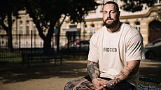 Fitness influencer, kulturista a youtuber Jakub En�l (14. srpna 2023)