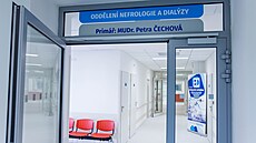 Dialyzaní pracovit ve Vsetínské nemocnici (srpen 2023)