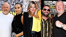 Celebrity na pedpremiée filmu Onemanshow: The Movie (Praha, 15. srpna 2023)