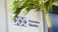 Logo spole�nosti Hawaiian Electric, která na Havajských ostrovech zaji��uje...