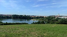 Místo nálezu dvou t�l bezdomovc�. (13. srpna 2023)