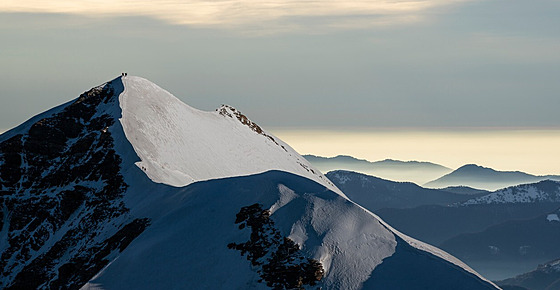 Horský masiv Monte Rosa se nachází ve východní ásti Penninských Alp na hranici...