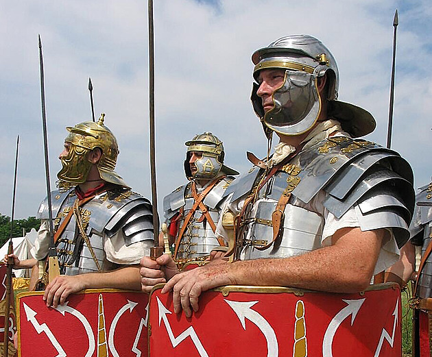Oštěp pilum s geniálním konstrukčním řešením proslavil římské legie
