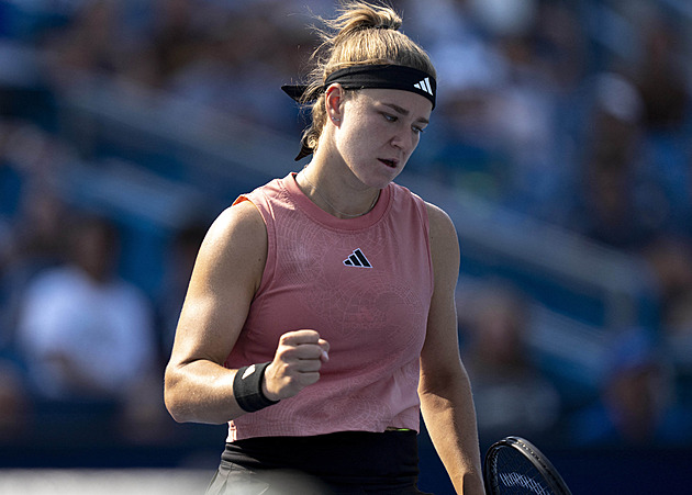 ONLINE: Muchová usiluje v Cincinnati o titul, čelí světové sedmičce Gauffové