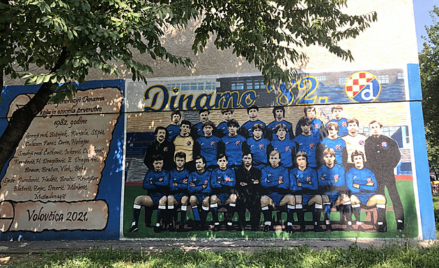 OBRAZEM: Fanouškovství v Záhřebu. Malby, bohatá historie i příběh války