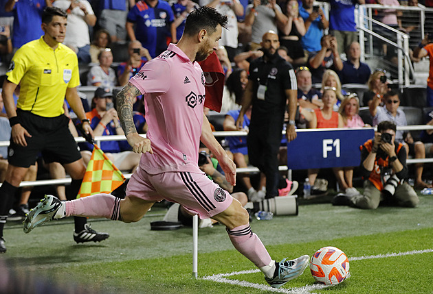 Messi poprvé od přestupu do Miami neskóroval, ale pomohl do dalšího finále