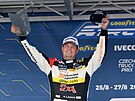 Czech Truck Prix, závody ME taha a série NASCAR v Most. Adam Lacko slaví...