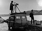 lenové týmu Loch Ness Phenomena Investigation Bureau pi práci v roce 1968
