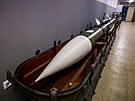 Raketa systému 2K12 KUB, kterou vyuívá dodnes Armáda eské republiky v muzeu...