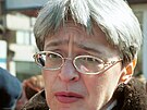 Ruská nezávislá novináka Anna Politkovská (1. ledna 2001)