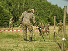 Ve vojenském výcvikovém prostoru Libavá se koná tydenní sout przkumných...