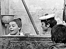 Magda Vááryová a Philippe Avron ve filmu Vtákovia, siroty a blázni (1969)