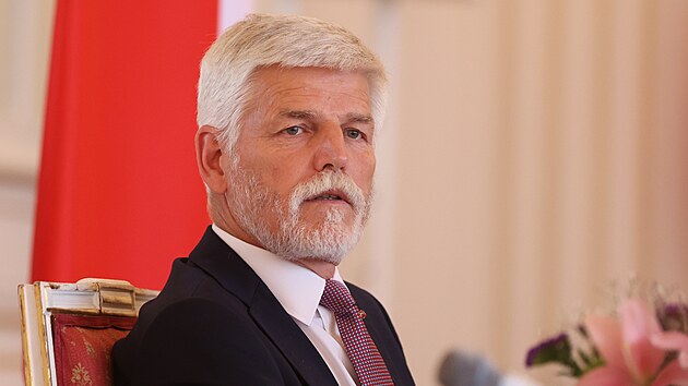 Vedoucí zastupitelských úřadů ČR v zahraničí na setkání s prezidentem Petrem Pavlem na Pražském hradě. (29. srpna 2023)