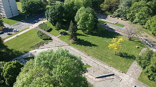 Park St�ed p�ed rekonstrukc� v roce 2022