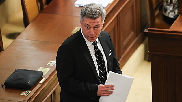 Na snmku ministr spravedlnosti Pavel Blaek. (29. ervence 2023)