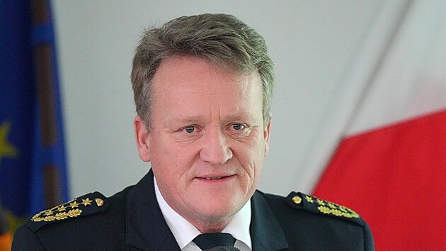šéf saské policie Jörg Kubiessa (11. ledna 2023)