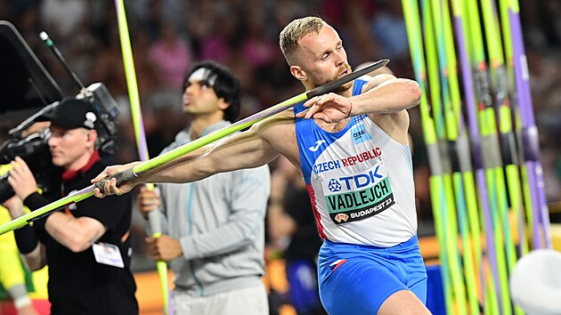 Jakub Vadlejch ve fin�le o�t�pa�� na MS v Budape�ti