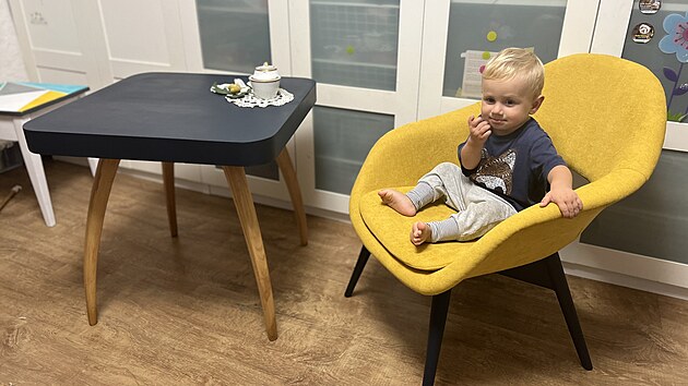 Takto se vychutnv kldek po dobe vykonan prci.