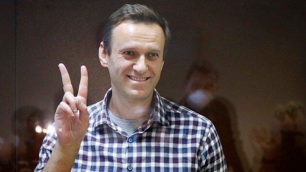Rusk opozin vdce Alexej Navalnyj (20. nora 2021)