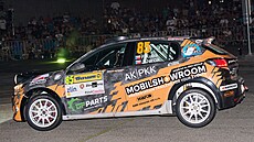 Barum Czech Rally Zlín. Na snímku posádka Filip Kuba - Jan Jurčík.