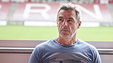 Lud�k Klusá�ek je�t� coby trenér Zbrojovky Brno.