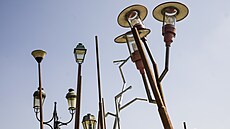 V ní bude dle projektu na sto dvacet lamp ve�ejného osv�tlení ze 120 zemí...