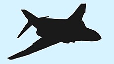 kvíz siluety letadla studené války