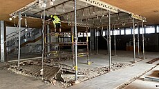Rekonstrukce foyeru Domu kultury Teplice
