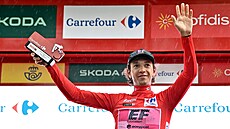 Novým prbným lídrem Vuelty se po druhé etap stává italský cyklista Andrea...