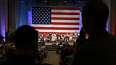 Kandidátka Nikki Haleyová v první republikánské prezidentské debatě zahajuje...