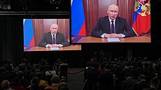 Ruský prezident Vladimir Putin se účastní summitu BRICS vzdáleně, účastníkům...