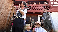 Oslava doínek s ukázkami historických emesel na statku v Milíkov
