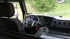 Tetí generace úspchu_4  Interiér kabiny nových vozidel Force staví na...