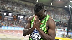 HRDINA. Hugues Fabrice Zango je prvním atletickým mistrem svta z Burkiny Faso.
