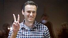 Ruský opoziní vdce Alexej Navalnyj (20. února 2021)