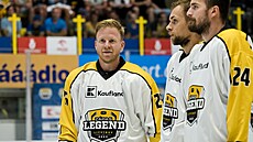 Hokejová exhibice Zápas legend. Ondej Kae.