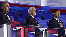 První republikánská p�edvolební debata p�ed americkými prezidentskými volbami,...